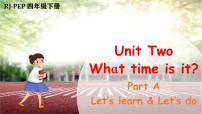 英语人教版 (PEP)Unit 2 What time is it? Part A精品ppt课件