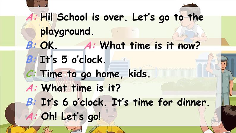 Unit 2 What time is it Part A Let's learn课件+素材03