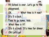 Unit 2 What time is it Part A Let's learn课件+素材