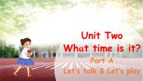 小学英语人教版 (PEP)四年级下册Unit 2 What time is it? Part A一等奖ppt课件