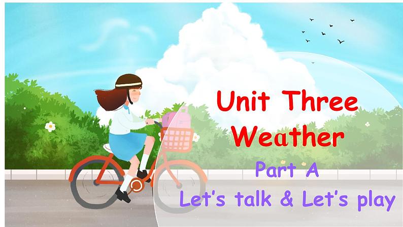 Unit 3 Weather Part A Let's talk课件+素材01