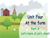 Unit 4 At the farm Part A Let's learn课件+素材