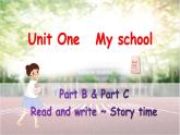 Unit 1 My school Part Read and write ~ Story time课件+素材