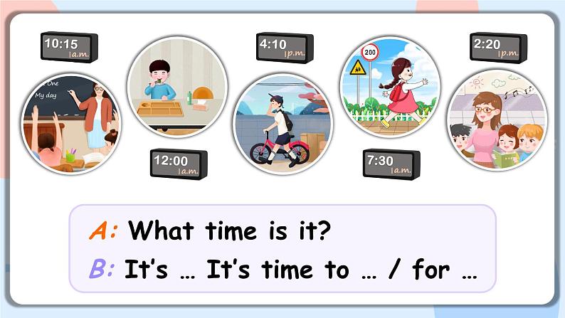 Unit 2 What time is it Part Read and write ~ Story time课件+素材06