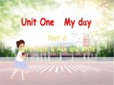 Unit 1 My day Part A Let's learn课件+素材