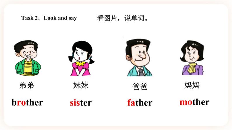 Module 5 Relatives Unit 9 Who is this cute baby（第2课时 ）课件+教案+习题（含答案）+素材04