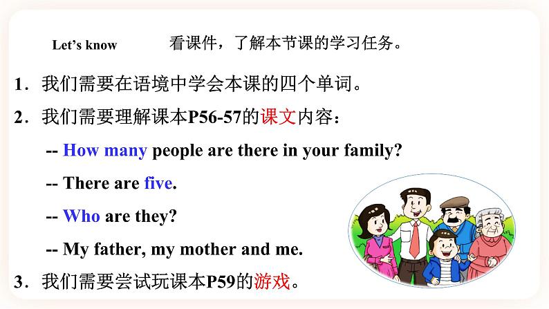 Module 5 Relatives Unit 10 How many people are there in your family （第1课时 ）课件+教案+习题（含答案）+素材02