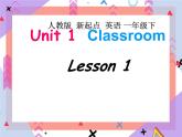 Unit 1 Classroom Lesson 1 （课件+教案）3