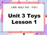 Unit 3 Toys Lesson 1 （课件+教案）2