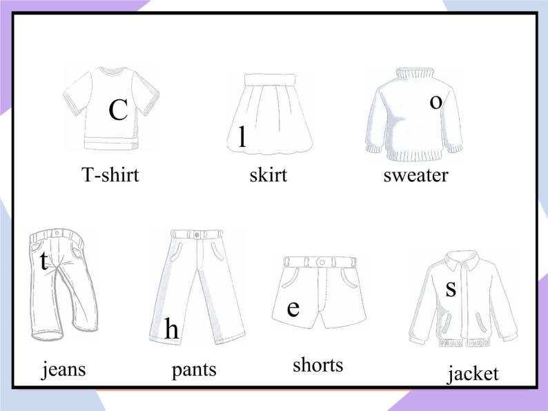 Unit 6 Clothes Lesson 2 （课件+教案 ）202