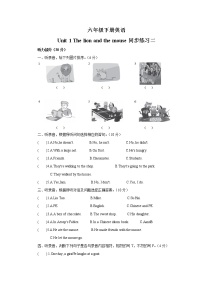 小学英语新版-牛津译林版六年级下册Unit 1 The lion and the mouse优秀复习练习题