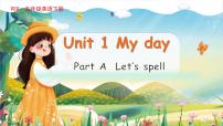 人教版 (PEP)五年级下册Unit 1 My day Part A说课课件ppt