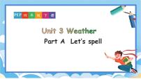 小学英语人教版 (PEP)四年级下册Unit 3 Weather Part A示范课ppt课件