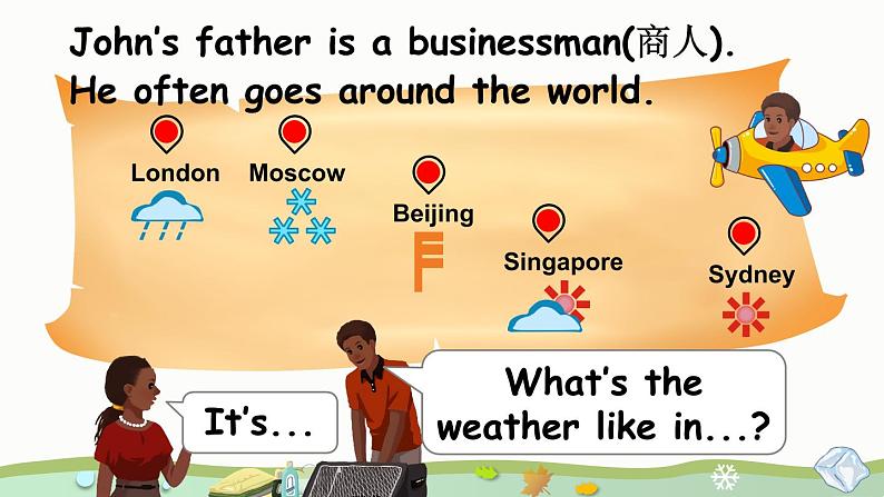 Unit 3 Weather 第6课时 PartB Read and write& Let's check& Let's sing& C Story time（课件+素材）人教版PEP版四年级英语下册06