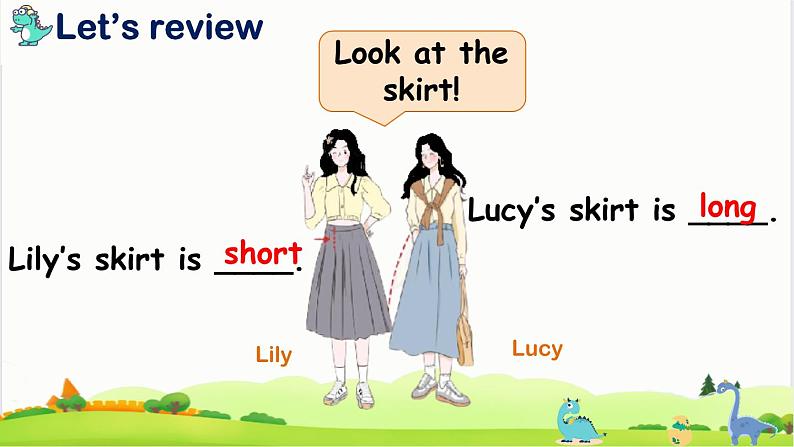 Unit1 How tall are you  A Let's learn课件06