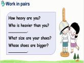 Unit1 How tall are you B Let's learn课件