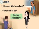Unit 2 Last weekendA Let's learn课件
