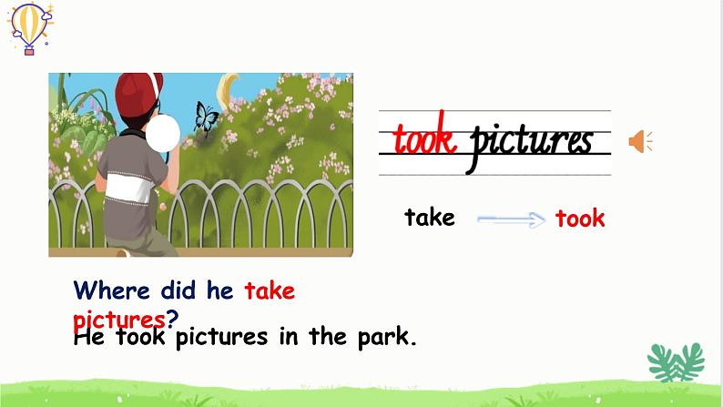 Unit 3 第4课时 B Let 's learn&Look and say第8页