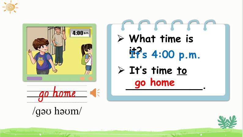 Unit 2 What time is it? B Let's learn 课件08