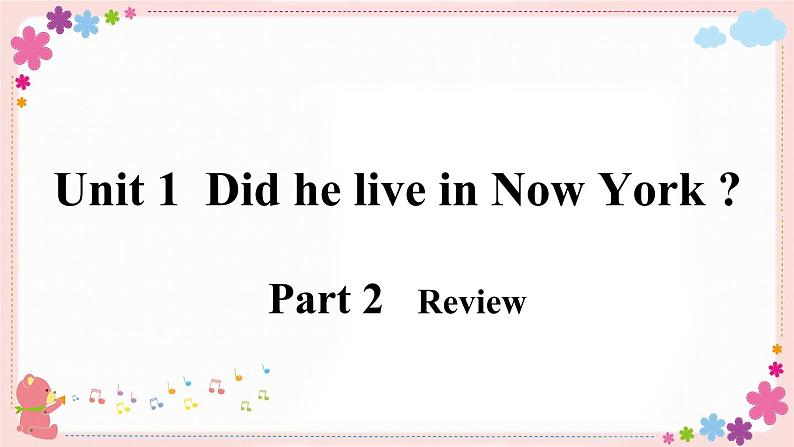 Module 9 Unit 1 Did he live in New York？ 课件PPT+音视频素材04