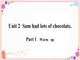 Module 10 Unit 2 Sam had lots of chocolates. 課件PPT+音視頻素材