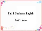 Module 2 Unit 1 She learnt English 课件+素材