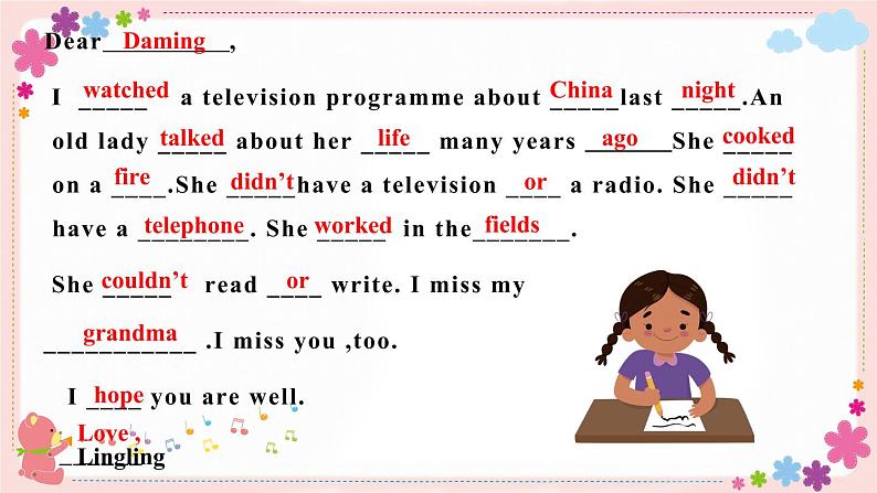 Module 2 Unit 1 She learnt English 课件+素材05