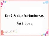 Module 3 Unit 2 Sam ate four hamburgers 課件+素材
