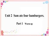 Module 3 Unit 2 Sam ate four hamburgers 课件+素材