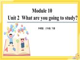 Module 10 Unit 2 What are you going to study（课件PPT+音视频素材）