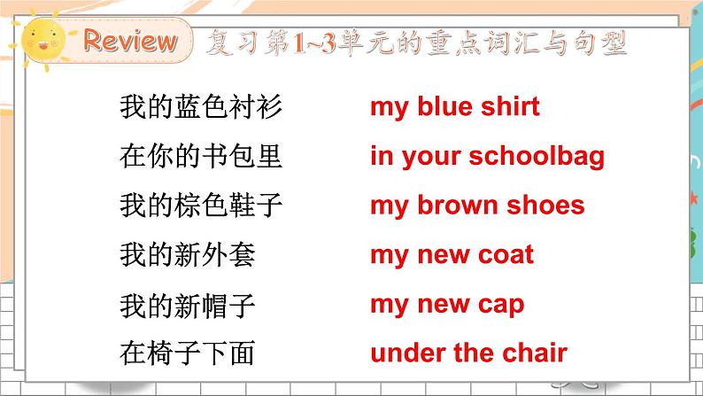 湘少4英下 Assessment I PPT课件+教案03