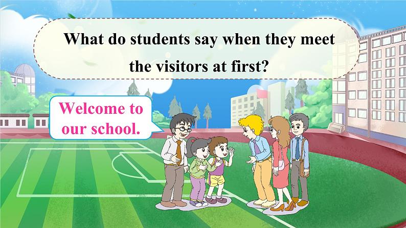 人教精通版英语五下 Unit 1 Welcome to our school Lesson 1 课件第6页