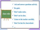 人教精通版英语五下 Unit 3 We should obey the rules Lesson 17 （课件+教案）