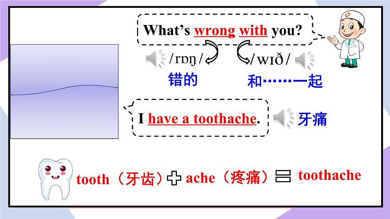 人教精通版英语五下 Unit 4 What's wrong with you Lesson 22 （课件+教案）05