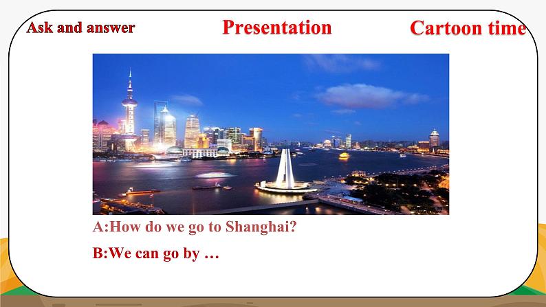 译林版5X-Unit 2 How do you come to school Period 4 阅读课 课件+教学设计+音视频素材08