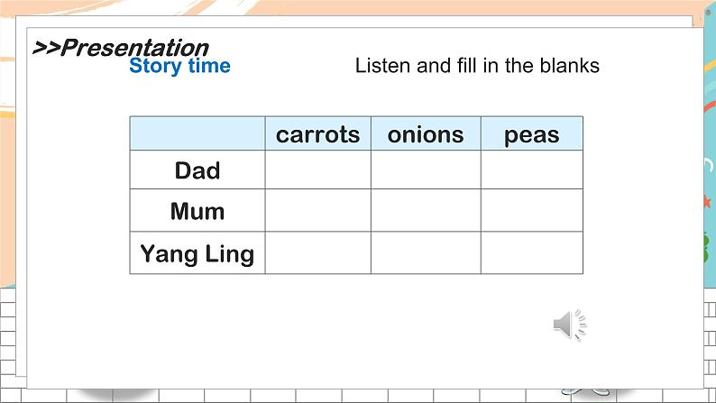 译林版英语一年级下册 Unit3 I like carrots 第2课时教学PPT课件07
