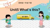 新版-牛津译林版一年级下册Unit 5 What's this?教学ppt课件