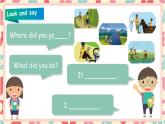 人教PEP版六年級下冊英語 Unit 3 Where did you go PA let's talk課件+教案+練習+動畫素材( 含素材)