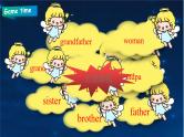 部编版PEP三年级下册 Unit 2 My family PB let's talk课件+教案+练习+动画素材
