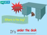 部编版PEP三年级下册 Unit 4 Where is my car PA let's talk课件+教案+练习+动画素材
