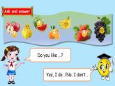 部编版PEP三年级下册 Unit 5 Do you like pears Start to read & Story time(公开课） 优质课件+教案+动画素材