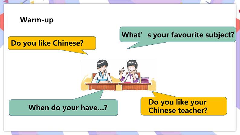 接力版英语五年级上册Lesson2 What's your favourite subject 第2课时课件+素材+教案03