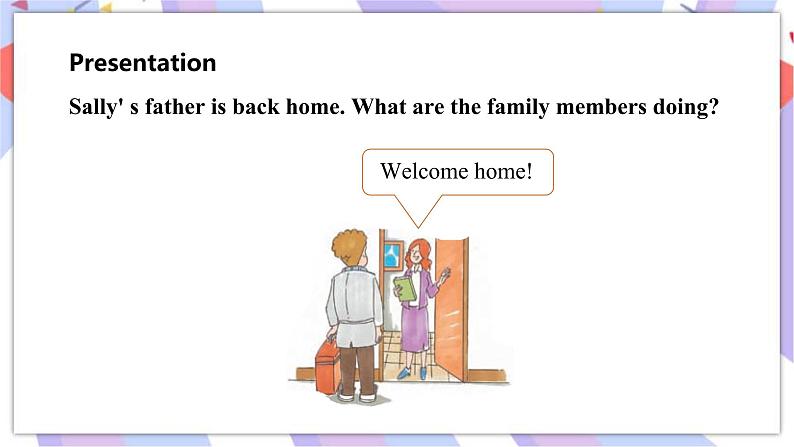 Lesson 10  Are you reading a book第1课时课件第5页