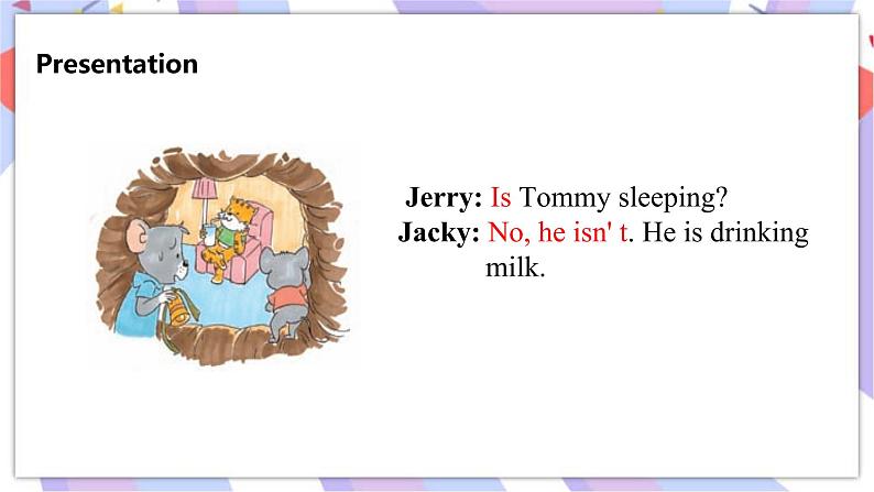 Lesson 10  Are you reading a book第2课时课件第7页