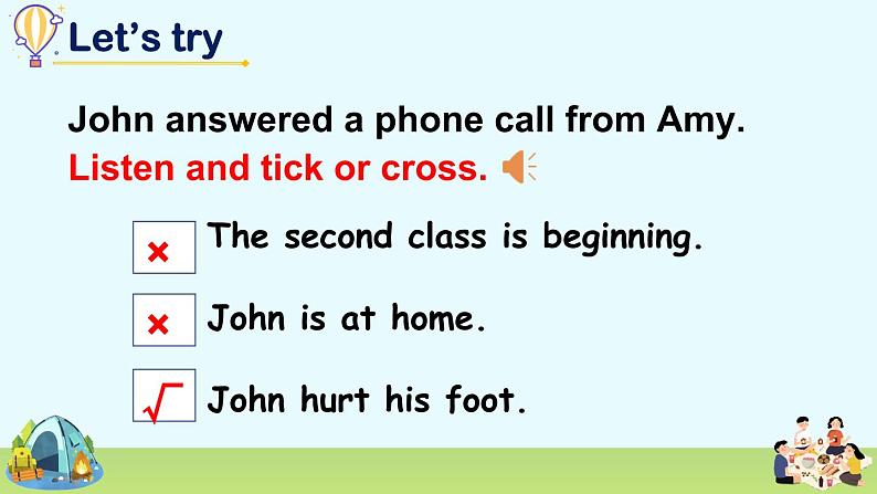 Unit 3 第1课时 A Let 's try&Let 's talk第6页