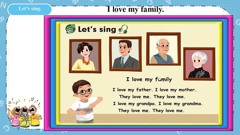 Unit 2 《My family PB Let's learn》课件第4页