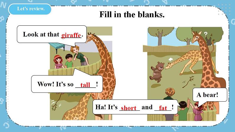 Unit 3 《At the zoo PA Let's spell》 课件+教案+同步练习+音视频素材05