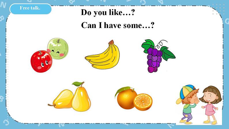 Unit 5《 Do you like pears PB Let's learn 》课件+教案+同步练习+音视频素材05