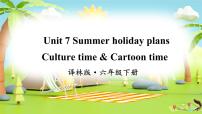 新版-牛津译林版六年级下册Unit 7 Summer holiday plans授课ppt课件