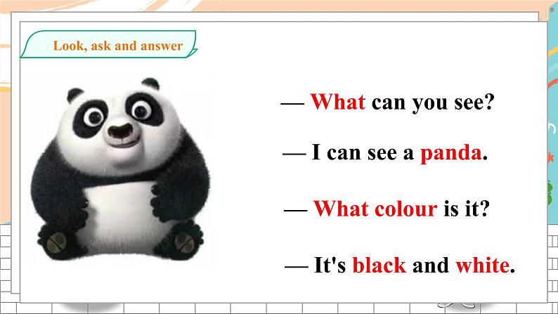 Unit 1 What can you see Let 's act 课件第7页
